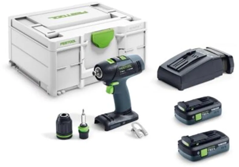 T 18+3 TBX 4,0 I-Plus Accu schroefboormachine - 579370 by Festool – product image