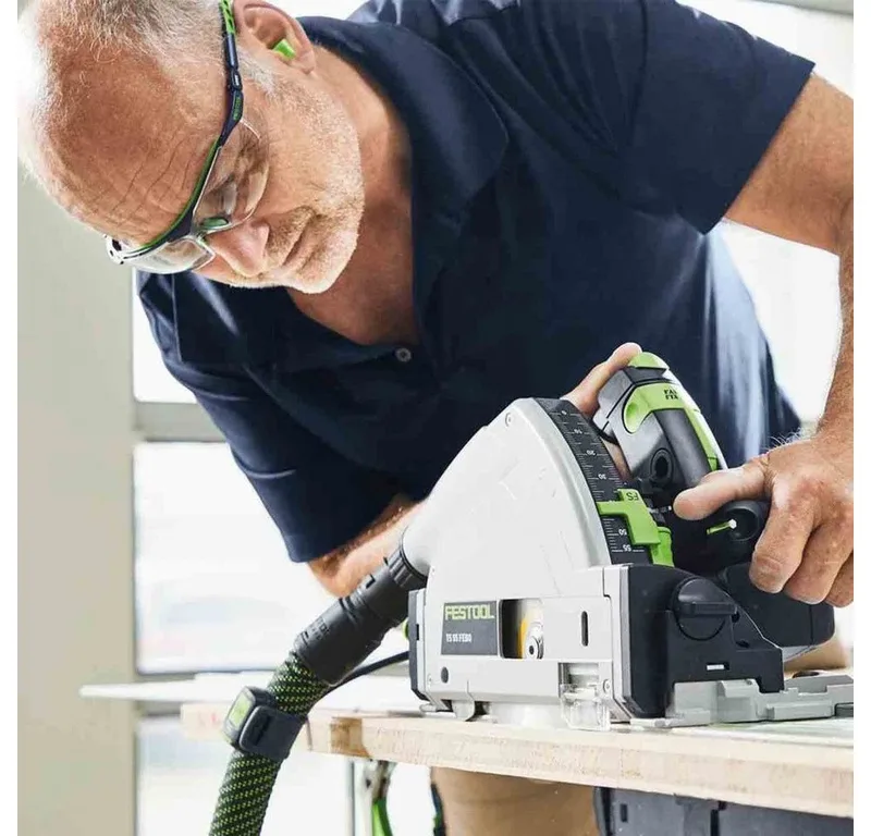 Tauchsäge Festool Tauchsäge TS 55 FEBQ-Plus-FS 577010 mit Zubehör im Koffer van Festool – productafbeelding 5 van 5