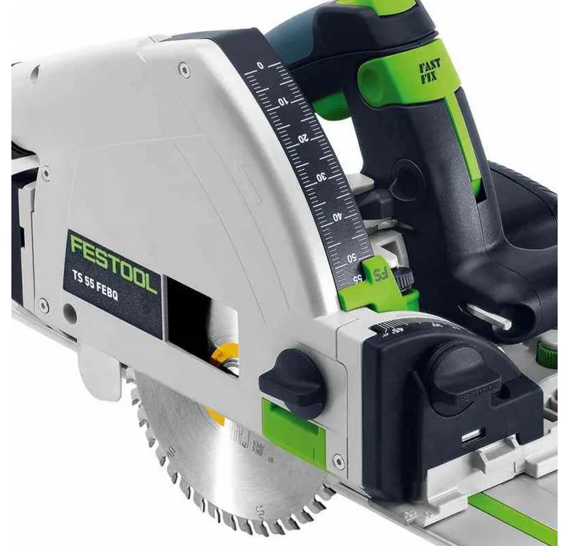 Tauchsäge Festool Tauchsäge TS 55 FEBQ-Plus-FS 577010 mit Zubehör im Koffer van Festool – productafbeelding 2 van 5