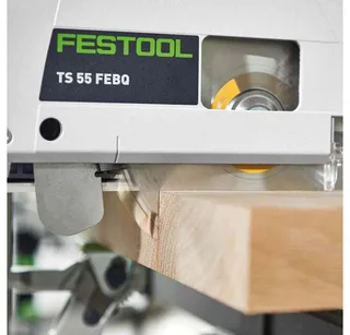 Tauchsäge Festool Tauchsäge TS 55 FEBQ-Plus-FS 577010 mit Zubehör im Koffer van Festool – productafbeelding 4 van 5