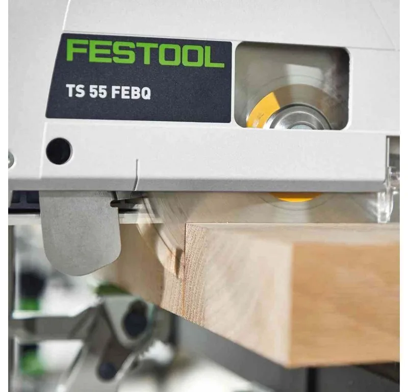 Tauchsäge Festool Tauchsäge TS 55 FEBQ-Plus-FS 577010 mit Zubehör im Koffer van Festool – productafbeelding 4 van 5