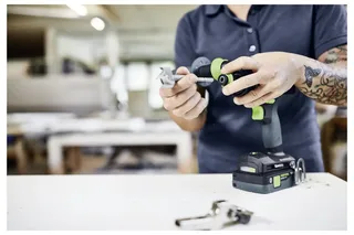 TPC 18/4 4,0/5,0 I-Set QUADRIVE Accu klop-/schroefboormachine 18V 4.0/5.0Ah in Systainer - 577621 von Festool – Produktbild 2 von 2
