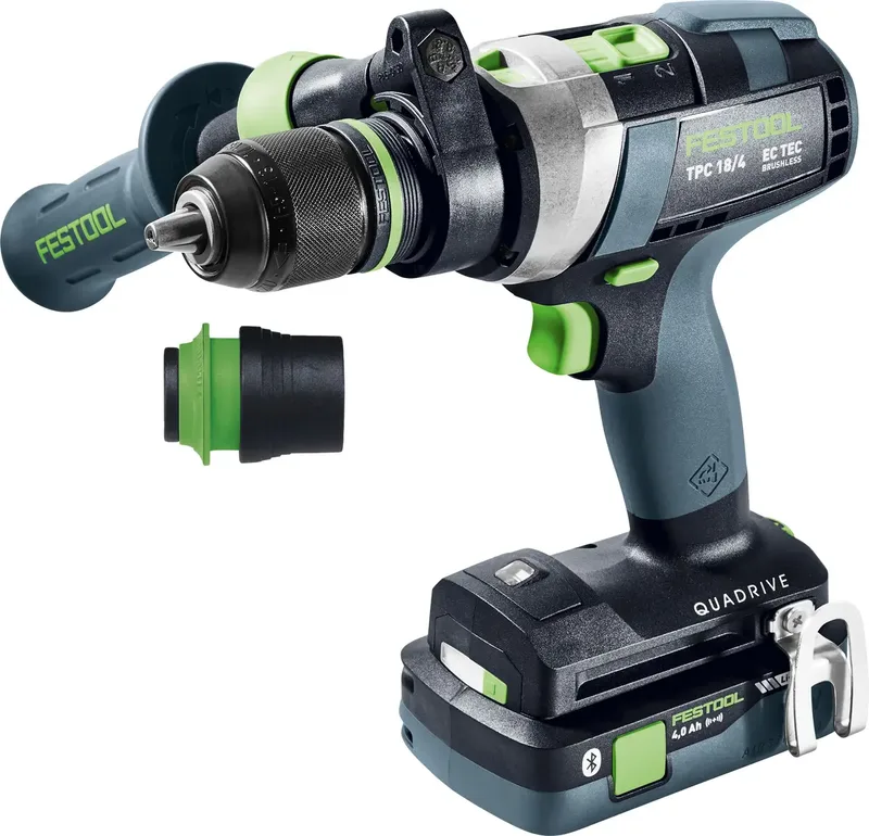 TPC 18/4 5,0/4,0 I-Plus 577651 Accu-klopboor/schroefmachine 18 V 4 Ah, 5 Ah van Festool – productafbeelding