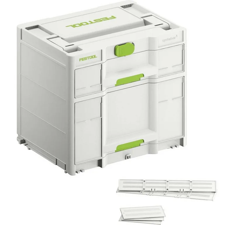 Transportbehälter Systainer SYS3-SORT/2 M 337 Transportkiste (L x B x H) 396 x 296 x by Festool – product image