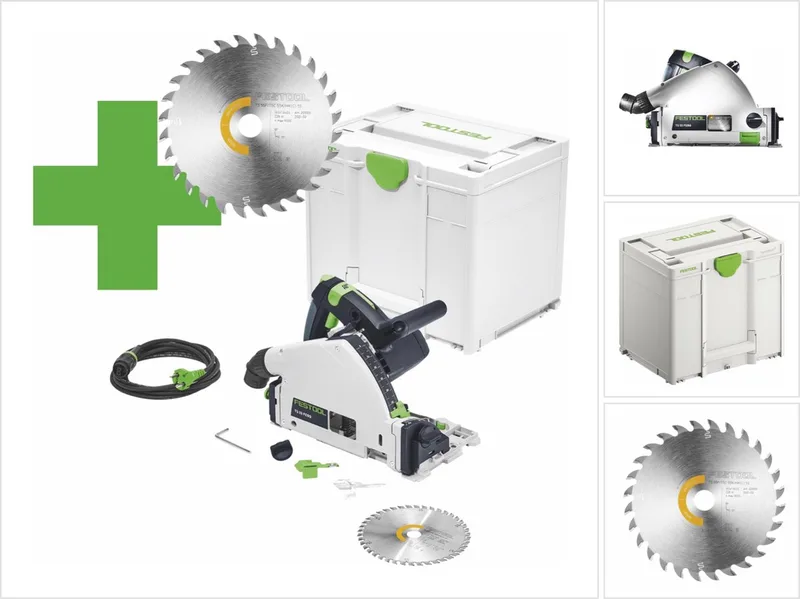 TS 55 F-Plus Master Edition Invalcirkelzaag in Systainer - 577843 by Festool – product image
