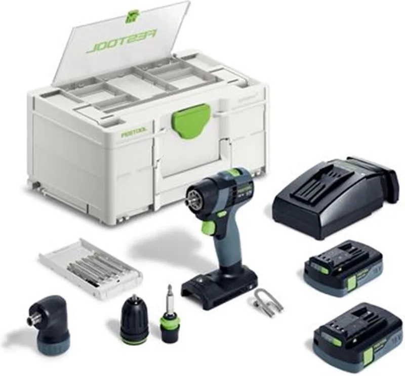 TXS 18 C 3,0-Set Accu Schroefboormachine 18V 3.0Ah in Systainer - 576896 fra Festool – produktbillede