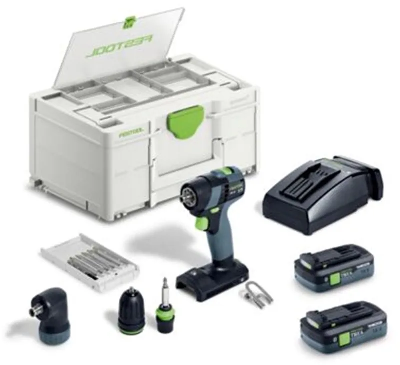 TXS 18 TBX4,0 I-Set Accu schroefboormachine - 579350 de Festool – image du produit