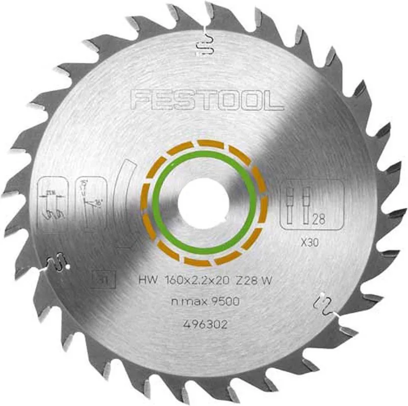 Zaagblad 160X2,2X20 W28 Univers by Festool – product image