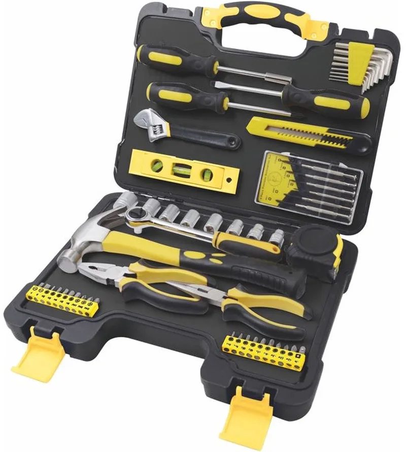 FDG 5008-53R – Gereedschapsset – 53-delig – Toolbox by Fieldmann, Black – product image