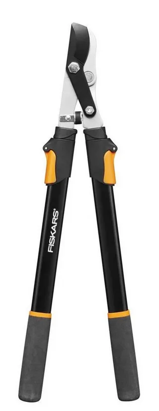 Astschere L13, (Einzeln), Gehärteter Präzisionsstahl, Antihaftbeschichtung von Fiskars, Orange, Schwarz – Produktbild 1 von 2