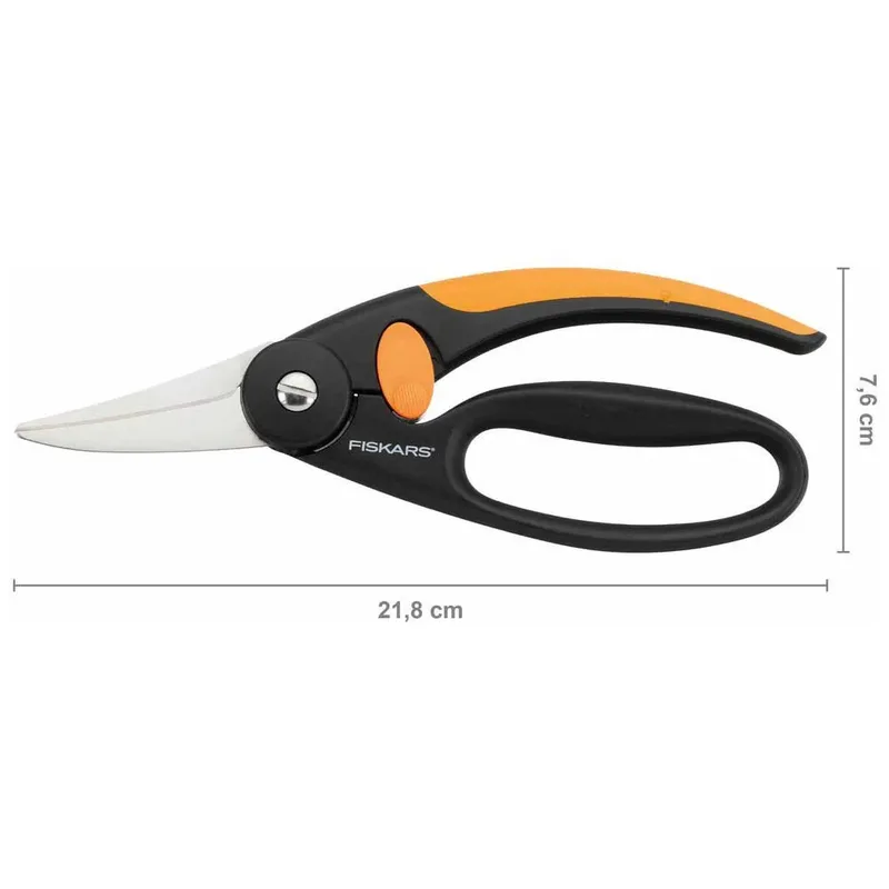 Elegance Snoeischaar - Bloemenschaar - Softgrip Handvat van Fiskars – productafbeelding 2 van 3