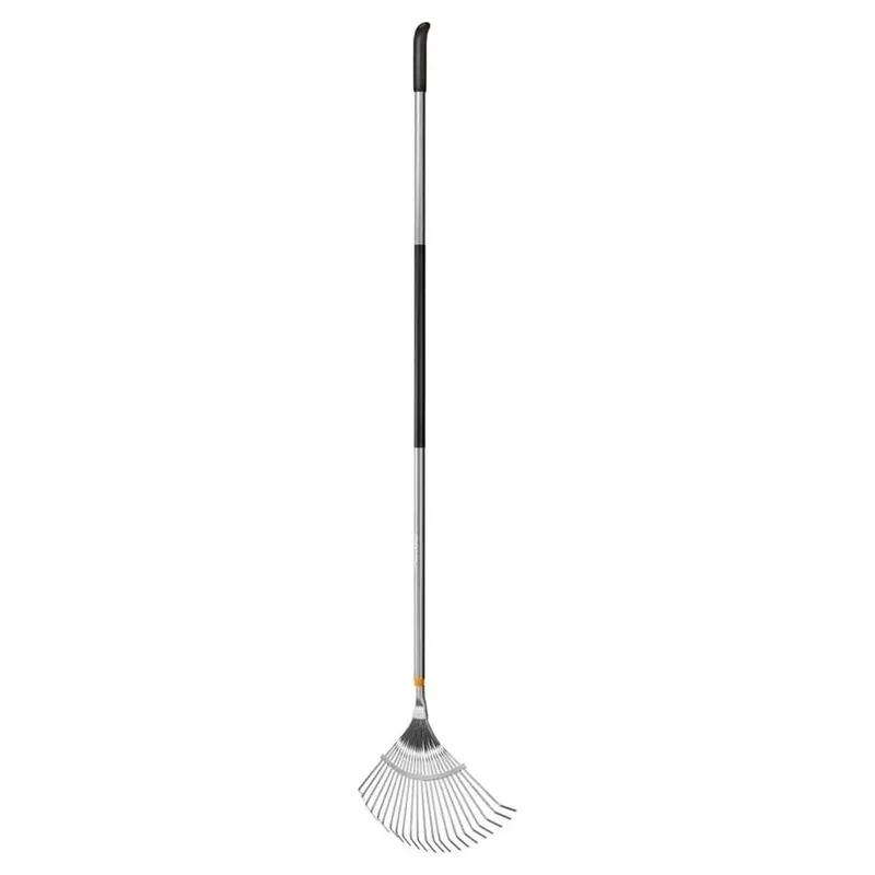 Ergonomic Serie - Bladhark - Ergonomisch Ontwerp - Aluminium Stok - Stalen Tanden de Fiskars – image du produit 2 sur 5