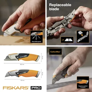 Fiskars 1027222 CarbonMax™ Universalmesser mit feststehender Klinge 1 St. by Fiskars – product image 2 of 3