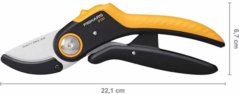 Fiskars 1057171 Plus PowerLever snoeischaar aambeeld P741 - 24mm von Fiskars – Produktbild 1 von 3