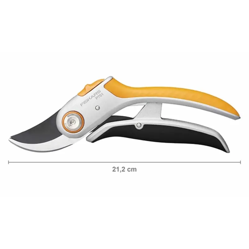 Fiskars 1057172 Plus PowerLever metalen snoeischaar bypass P751 - 24mm van Fiskars – productafbeelding 2 van 4