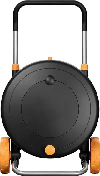 Fiskars 1071670 Comfort Waterwheel Dévidoir de tuyau sur roues nu 13 mm 31.5 m 1/2 pouce 1 pc(s) noir, orange de Fiskars – image du produit 1 sur 2