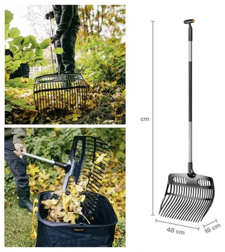 Fiskars 1077116 Schep, Hark Werkbreedte 48 cm by Fiskars – product image 2 of 2