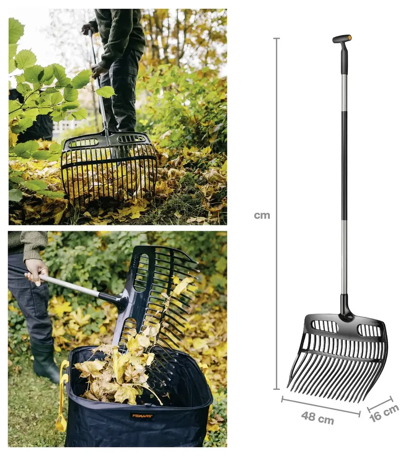 Fiskars 1077116 Schep, Hark Werkbreedte 48 cm by Fiskars – product image 2 of 2