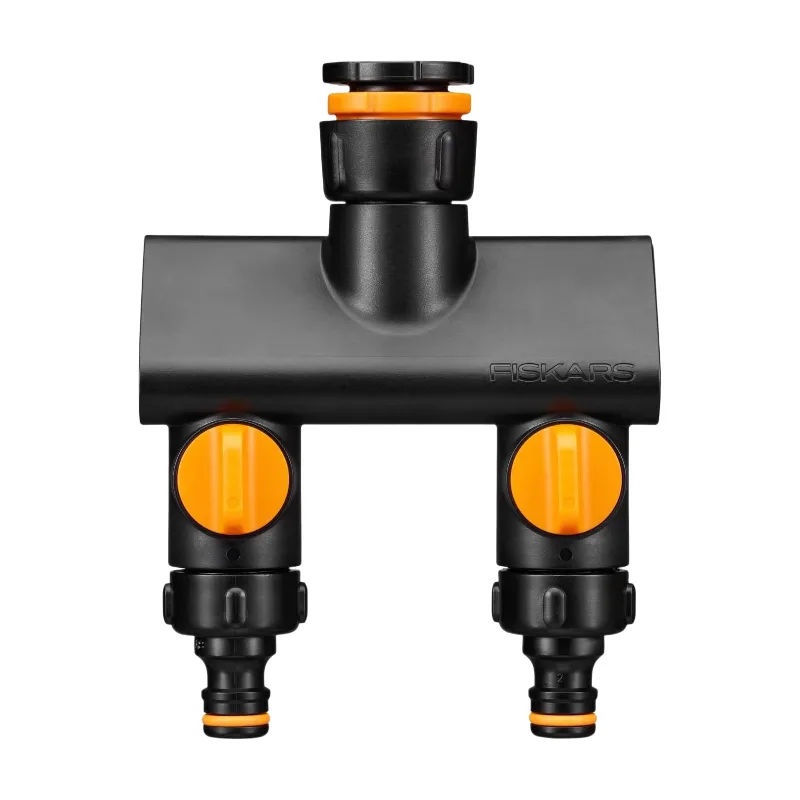 Fiskars 2-weg tang, met aan/uit-schakelaars, voor 3 draadmaten Ø 21 mm (1/2"), Ø 26,5 mm (3/4") en Ø 33,3 mm (1"), comfort, zwart/oranje, 1070577 fra Fiskars – produktbillede
