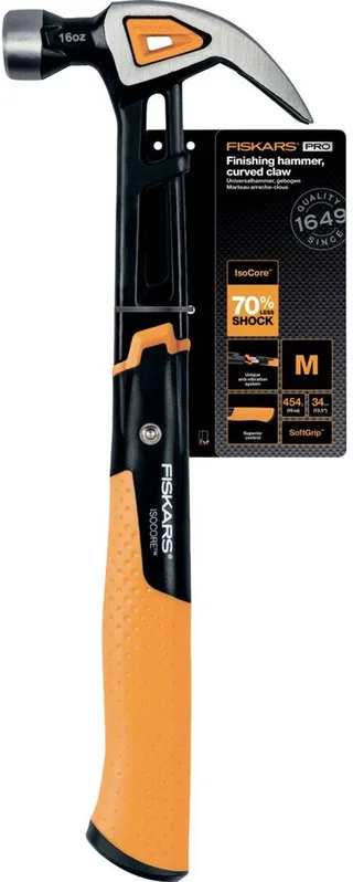 IsoCore Serie - Klauwhamer - 16oz - Ergonomische Greep - Schokabsorberend van Fiskars – productafbeelding 1 van 2