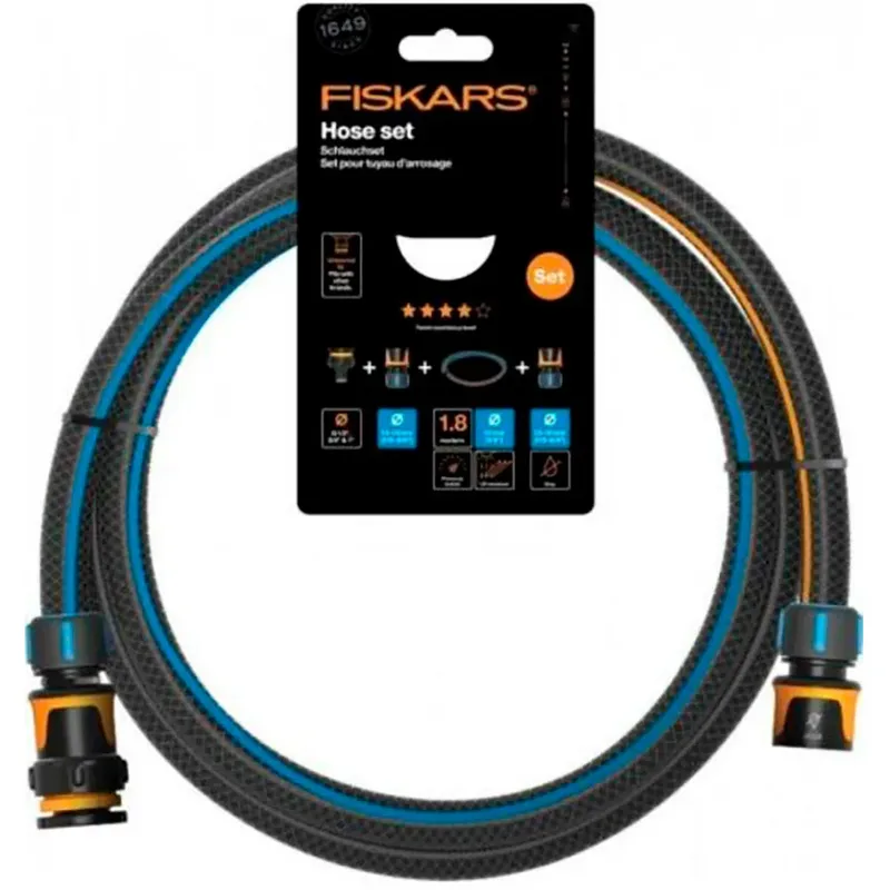 Kit De Tuyau D´arrosage 1.8 M van Fiskars – productafbeelding