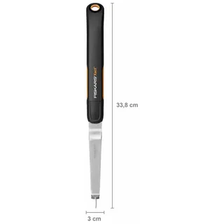 Onkruidsteker - Onkruidmes met 2 Bladen - Onkruidverwijderaars met Softgrip Handgreep by Fiskars – product image 3 of 5
