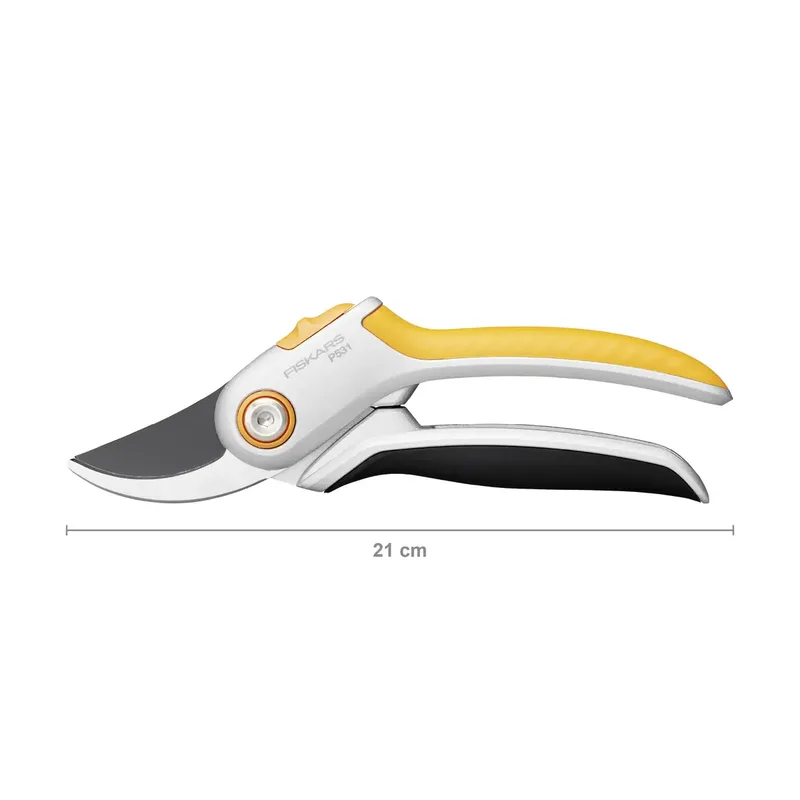 Plus Metalen Snoeischaar P531 - Bypass Mes met Ergonomische Softgrip – voor Takken en Stelen tot Ø 24 mm by Fiskars – product image 2 of 2
