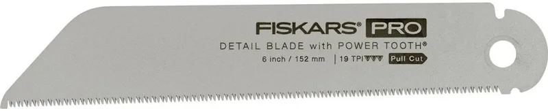 Power Tooth - Uitwisselbaar Zaagblad - 150mm - 19TPI - Antiroestbescherming van Fiskars – productafbeelding