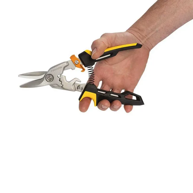 PowerGear Aviation blikschaar - Straight Cut von Fiskars – Produktbild 3 von 4