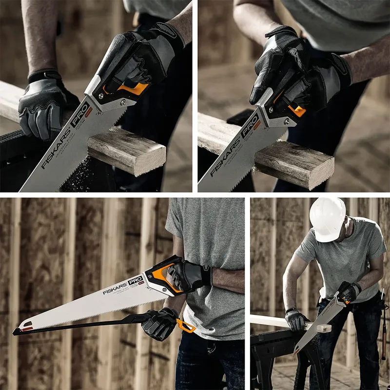 Pro Power Tooth Coarse-cut hand saw (55 cm 7 TPI) van Fiskars – productafbeelding 2 van 4