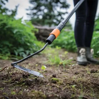 Quikfit Schoffel - Tuingereedschap - Onkruidverwijderaars - Tuinhak van Gehard Staal de Fiskars – image du produit 3 sur 3
