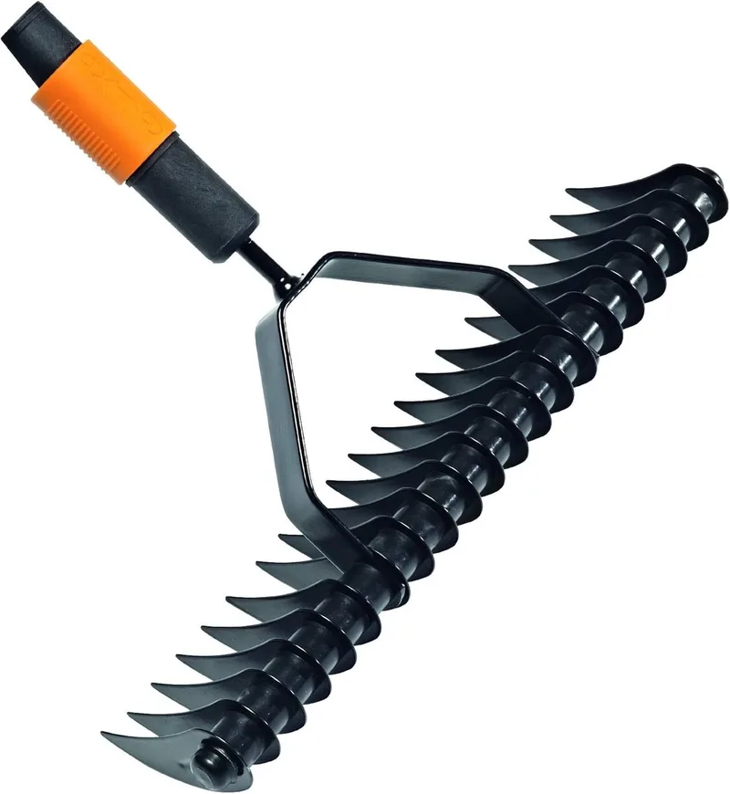 Quikfit Verticuteerhark - Tuingereedschap - Hark opzetstuk - 370 mm de Fiskars – image du produit