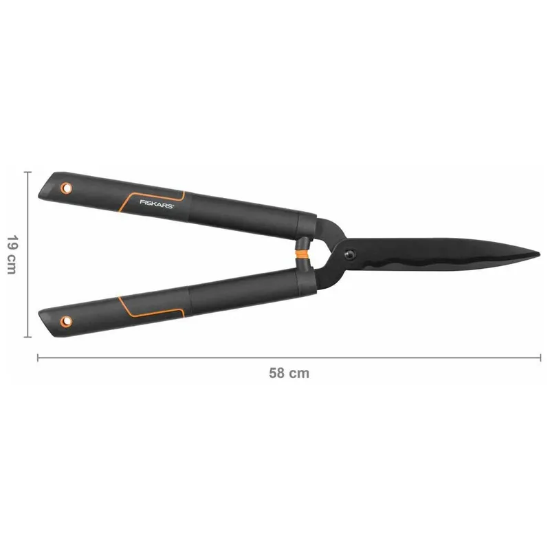 Singlestep Heggenschaar - Handmatig - Tuingereedschap - 60 cm - Gehard Staal von Fiskars – Produktbild 2 von 3
