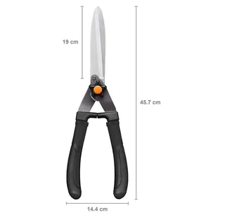 Solid - Heggenschaar - 550 mm - Ergonomische Handgreep - Duurzaam Staal de Fiskars – image du produit 3 sur 5