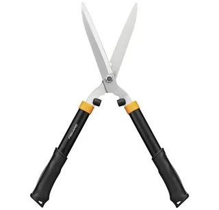 Solid™ Heggenschaar Handmatig - Bladen van Gehard staal - voor Heggen en Struiken - 55,5 cm - HS21 van Fiskars – productafbeelding 2 van 3