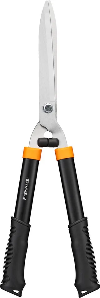 Solid™ Heggenschaar Handmatig - Bladen van Gehard staal - voor Heggen en Struiken - 55,5 cm - HS21 van Fiskars – productafbeelding 1 van 3