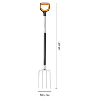 Xact Spitvork - Tuinvork - Mestvork - 120 cm by Fiskars – product image 3 of 6