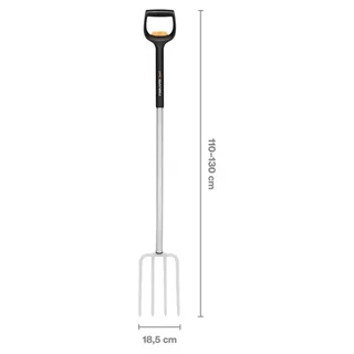 Xact Telescopische Spitvork - Tuinvork - Mestvork - 110-130 cm by Fiskars – product image 4 of 6