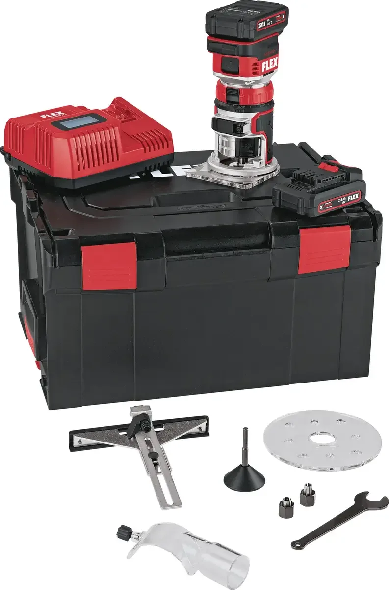 Akku-Kantenfräse 531635 CER 18.0-EC/2,5-Set inkl. 2. Akku de Flex – image du produit