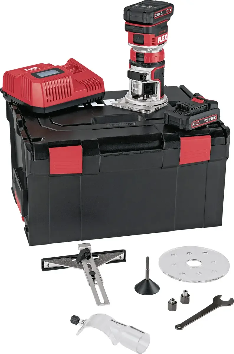 Akku-Kantenfräse 531636 CER 18.0-EC/5.0-Set inkl. 2. Akku de Flex – image du produit