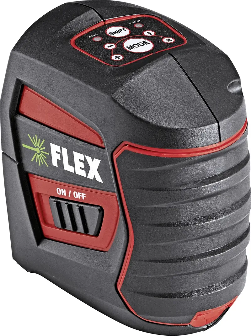 ALC 2/1-G/R Kreuzlinienlaser selbstnivellierend Reichweite (max.): 50 m de Flex – image du produit