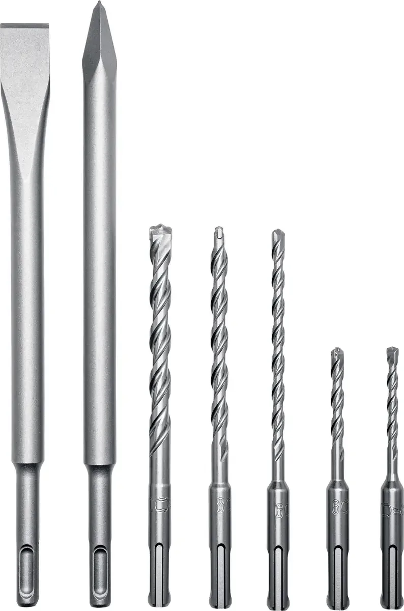 CH/HD 2-C Set SDS-plus Xtreme 533612 Hammerbohrer-Set 1 Set van Flex – productafbeelding