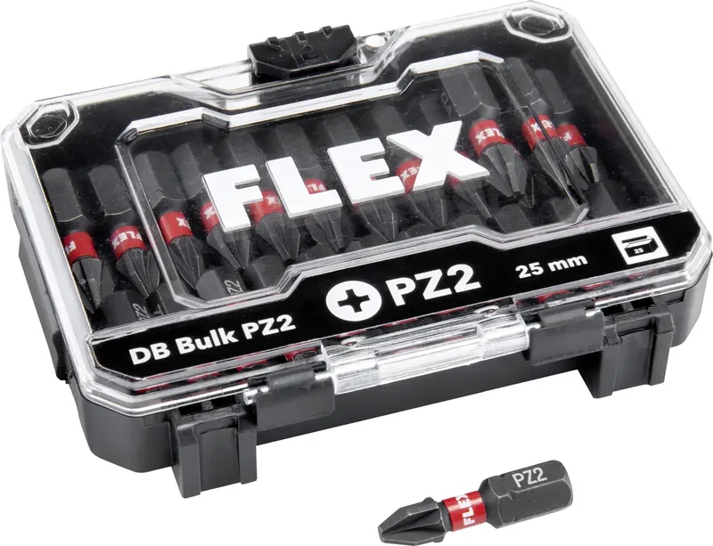 DB Bulk PZ2-25mm VE25 534550 Bit-Set van Flex – productafbeelding
