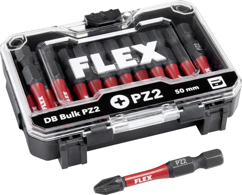 DB Bulk PZ2-50mm VE15 534551 Bit-Set van Flex – productafbeelding