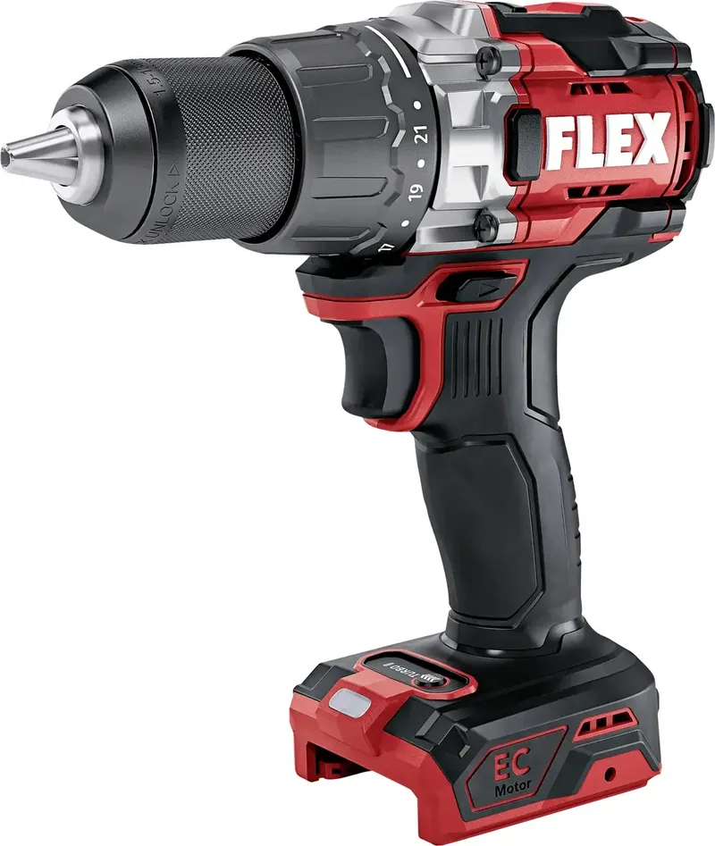 DD 2G 18.0-EC HD C 531272 Akku-Bohrschrauber 2.5 Ah, 5 Ah, 8 Ah ohne Akku fra Flex – produktbillede