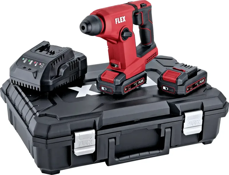 FHE 1-16 18.0-EC TC 2.5/Set SDS-Plus-Marteau perforateur sans fil 5 Ah, 8 Ah sans batterie de Flex – image du produit