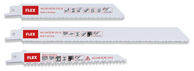 Flex 462179 Säbelsägeblatt-Sortiment für Kunststoff/Holz/Metall 3 St. by Flex – product image