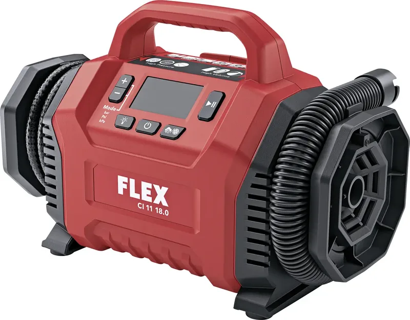 CI 11 Accu Compressor 18 Volt / 12 Volt van Flex – productafbeelding