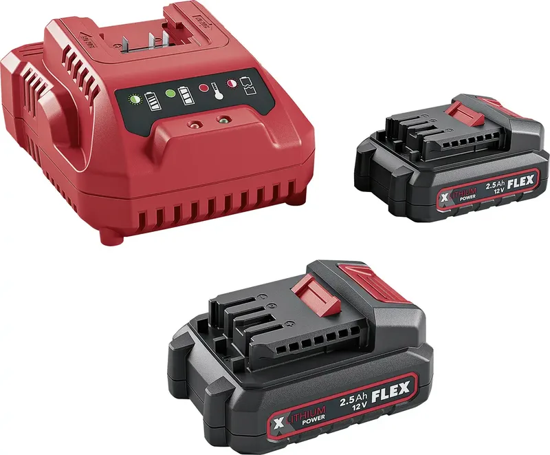 Flex 531719 P-Set 12-22 Q Batterie pour outil et chargeur 12 V 2.5 Ah de Flex – image du produit