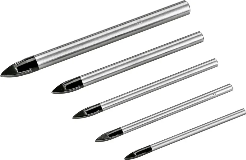 Flex 535057 Fliesenbohrer-Set 4 mm, 5 mm, 6 mm, 8 mm, 10 mm 1 Set by Flex – product image